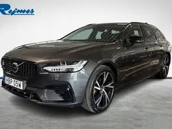 Grå Begagnad 2022 Volvo V90 Plus Kombi | 459 800 kr (Dyr)