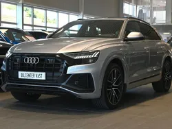 Silver Begagnad 2019 Audi Q8 S-Line SUV | 649 000 kr (Marknadspris)