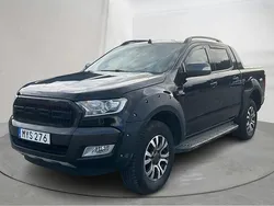 Svart Begagnad 2016 Ford Ranger Wildtrack Pickup | 259 000 kr
