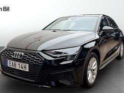Svart Begagnad 2022 Audi A3 Sportback Proline Halvkombi | 239 000 kr (Marknadspris)