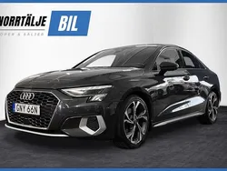 Grå Begagnad 2020 Audi A3 Sedan | 239 900 kr (Marknadspris)