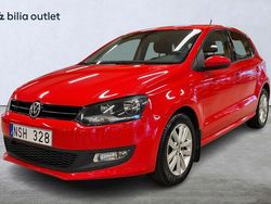 Röd Begagnad 2013 VW Polo Halvkombi | 79 900 kr (Marknadspris)