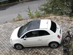 Vit Begagnad 2009 Fiat 500 Lounge Halvkombi | 40 000 kr (Bra pris)