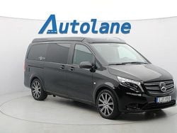 Svart Begagnad 2021 Mercedes Vito Minibuss | 749 800 kr