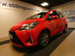Röd Begagnad 2019 Toyota Yaris Hybrid Active Halvkombi | 159 000 kr (Bra pris)