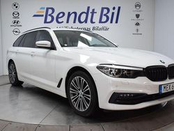 Vit Begagnad 2019 BMW 520 Sport Line Kombi | 309 800 kr (Marknadspris)
