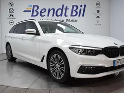 Vit Begagnad 2019 BMW 520 Sport Line Kombi | 309 800 kr (Marknadspris)