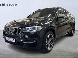 Svart Begagnad 2017 BMW X6 M50 SUV | 359 900 kr