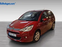 Röd Begagnad 2015 Citroën C3 Halvkombi | 94 000 kr