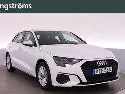 Vit Begagnad 2022 Audi A3 Sportback Proline Halvkombi | 249 000 kr (Marknadspris)