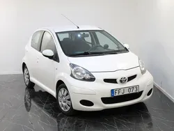 Vit Begagnad 2009 Toyota Aygo Halvkombi | 59 900 kr (Marknadspris)