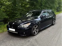 Svart Begagnad 2007 BMW 525 M Sport Kombi | 90 000 kr (Dyr)