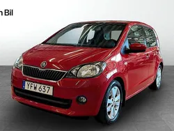 Röd (tornadoröd) Begagnad 2016 Skoda Citigo Style Halvkombi | 79 900 kr (Marknadspris)