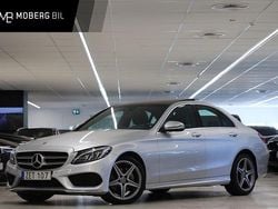 Silver Begagnad 2018 Mercedes C220 AMG line Sedan | 209 900 kr (Bra pris)