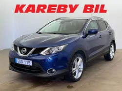 Blå Begagnad 2017 Nissan Qashqai 360º SUV | 158 900 kr (Bra pris)