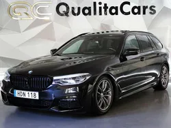 Svart Begagnad 2019 BMW 530 M Sport Kombi | 339 900 kr (Bra pris)