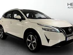 Vit (white) Begagnad 2021 Nissan Qashqai SUV | 269 900 kr (Lite dyr)