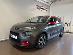 Grå Begagnad 2018 Citroën C3 Feel Halvkombi | 104 900 kr (Marknadspris)
