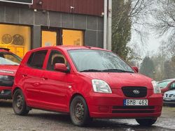 Röd Begagnad 2006 Kia Picanto Halvkombi | 24 000 kr (Marknadspris)