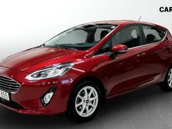 Röd (red) Begagnad 2018 Ford Fiesta Titanium Halvkombi | 119 900 kr (Marknadspris)