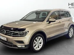 Ljusbrun (gold) Begagnad 2017 VW Tiguan GT SUV | 189 900 kr (Bra pris)