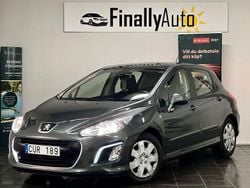 Mörkgrå Begagnad 2013 Peugeot 308 Halvkombi | 99 800 kr (Marknadspris)