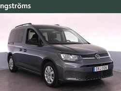 Grå Begagnad 2022 VW Caddy Life Minibuss | 339 000 kr (Dyr)