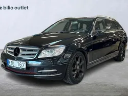 Svart Begagnad 2010 Mercedes C180 Avantgarde Kombi | 104 900 kr (Marknadspris)
