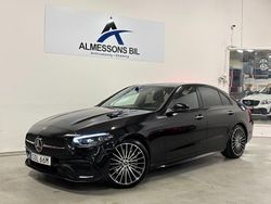 Svart Begagnad 2022 Mercedes C200 AMG line Sedan | 439 900 kr (Marknadspris)
