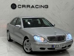 Ljusgrå Begagnad 2001 Mercedes S320 Sedan | 44 900 kr