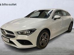 Vit Begagnad 2022 Mercedes CLA250e Shooting Brake AMG Kombi | 309 900 kr (Bra pris)