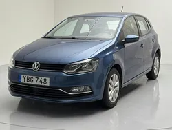 Blå Begagnad 2016 VW Polo | 118 800 kr (Marknadspris)