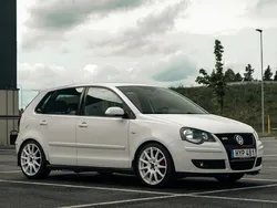 Vit Begagnad 2009 VW Polo GTI Halvkombi | 45 000 kr (Lite dyr)