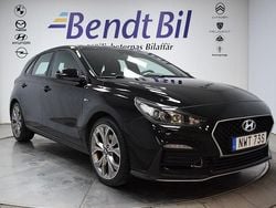 Phantom black metallic Begagnad 2019 Hyundai i30 N Line Halvkombi | 164 500 kr (Marknadspris)