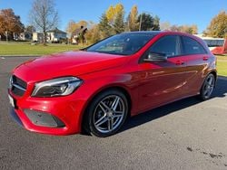 Röd Begagnad 2016 Mercedes A200 AMG Halvkombi | 189 500 kr (Lite dyr)