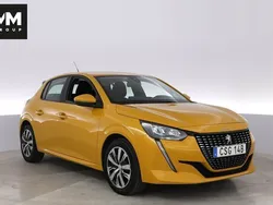 Gul Begagnad 2020 Peugeot 208 Active Halvkombi | 144 000 kr (Marknadspris)