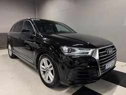 Svart Begagnad 2015 Audi Q7 S-Line SUV | 309 900 kr (Marknadspris)