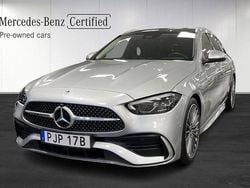 Silver Begagnad 2022 Mercedes C220 AMG line Kombi | 459 000 kr (Dyr)