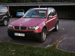 Röd Begagnad 2004 BMW X3 SUV | 25 000 kr (Superpris)
