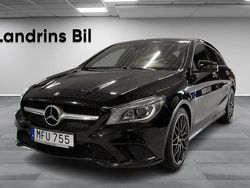 Svart Begagnad 2015 Mercedes CLA220 Shooting Brake Kombi | 179 000 kr (Marknadspris)