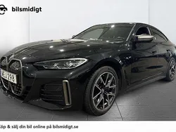 Svart Begagnad 2022 BMW i4 M Sport Sedan | 488 800 kr (Bra pris)