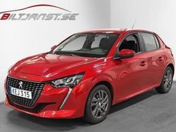 Röd Begagnad 2021 Peugeot 208 Active Halvkombi | 139 900 kr (Bra pris)