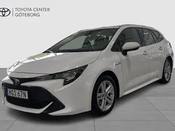 Vit Begagnad 2020 Toyota Corolla Active Kombi | 214 900 kr (Marknadspris)