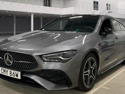Mörkgrå Begagnad 2025 Mercedes CLA200 AMG Kombi | 389 000 kr (Lite dyr)