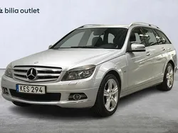 Silver Begagnad 2009 Mercedes C180 Avantgarde Kombi | 39 900 kr (Bra pris)