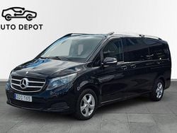 Svart Begagnad 2015 Mercedes V250 Minibuss | 189 000 kr