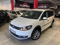 Vit Begagnad 2014 VW Touran Cross Minibuss | 89 900 kr (Superpris)
