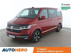 Röd Begagnad 2020 VW Multivan Highline Van | 524 000 kr (Marknadspris)