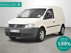 Vit Begagnad 2009 VW Caddy Minibuss | 49 900 kr (Lite dyr)
