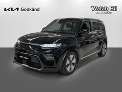 Svart Begagnad 2022 Kia Soul EV Advance SUV | 229 900 kr (Marknadspris)